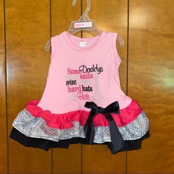 Other - NWOT Infant girl oilfield daddy dress 0-12 mo